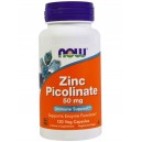 NOW Zinc Picolinate 50мг 120таб
